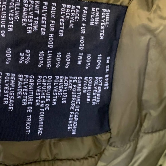 Marc New York By Andrew Marc Women's Black Faux-Fur-Trim Carina Parka jacket SZM - Picture 9 of 11